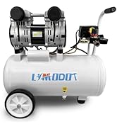Limodot Portable 8 Gal Aluminum Tank Air Compressor, Rustproof, Lightweight at Only 37.5 Pounds, ...
