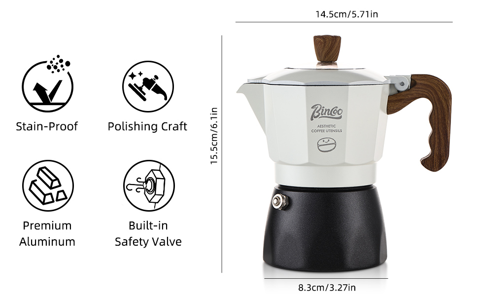 Bincoo Small Moka Pot