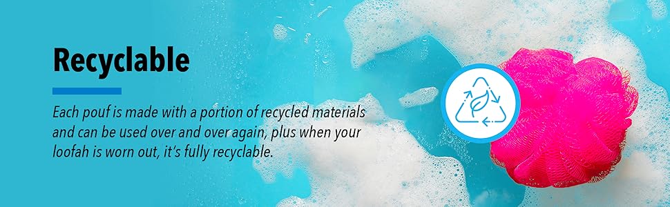 Made with recycled materials 