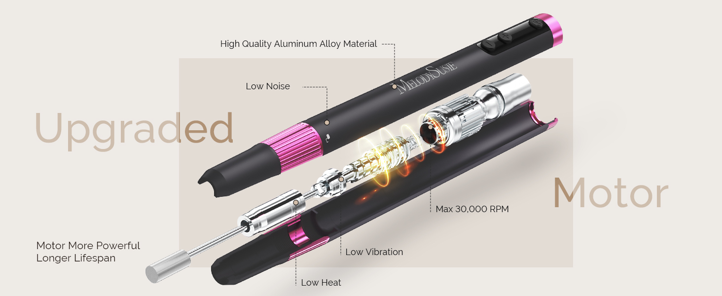 MelodySusie Electric Nail Drill