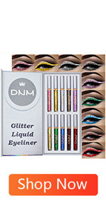 10 Colors Glitter Sparkle Sparkly Sparkling Eyeliner Liquid Makeup Set