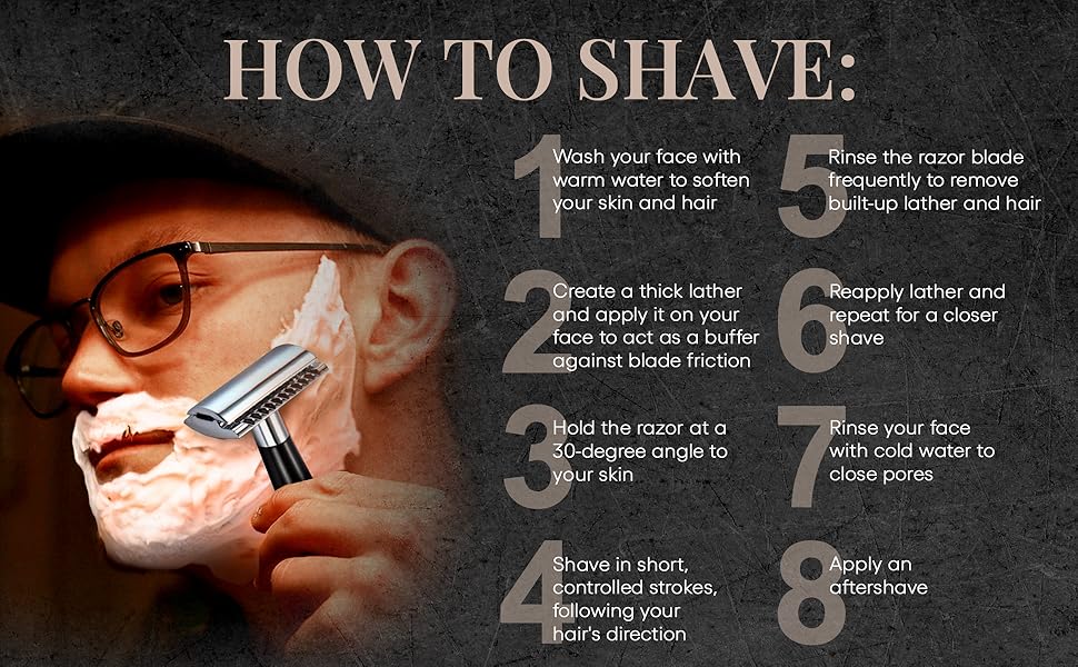 How to Shave with a Safety Razor