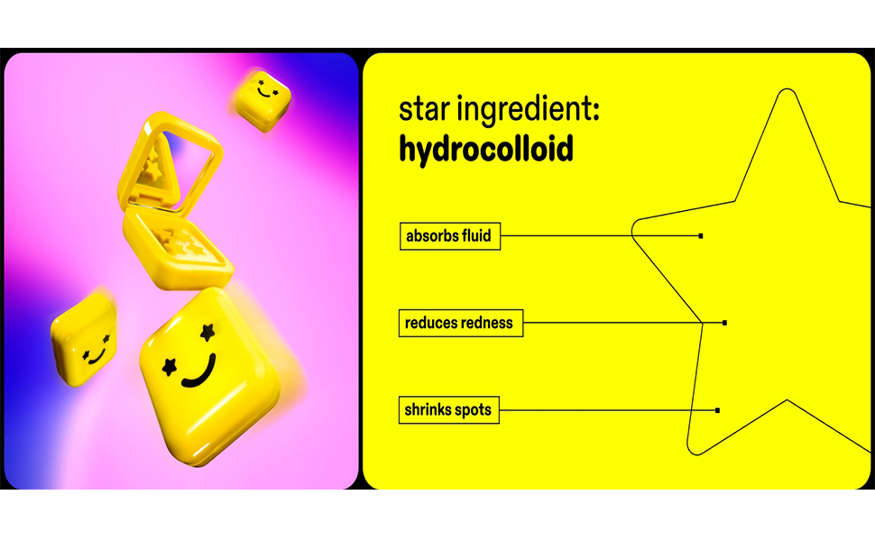 Hydro-Stars, Hydrocolloid Pimple Patches