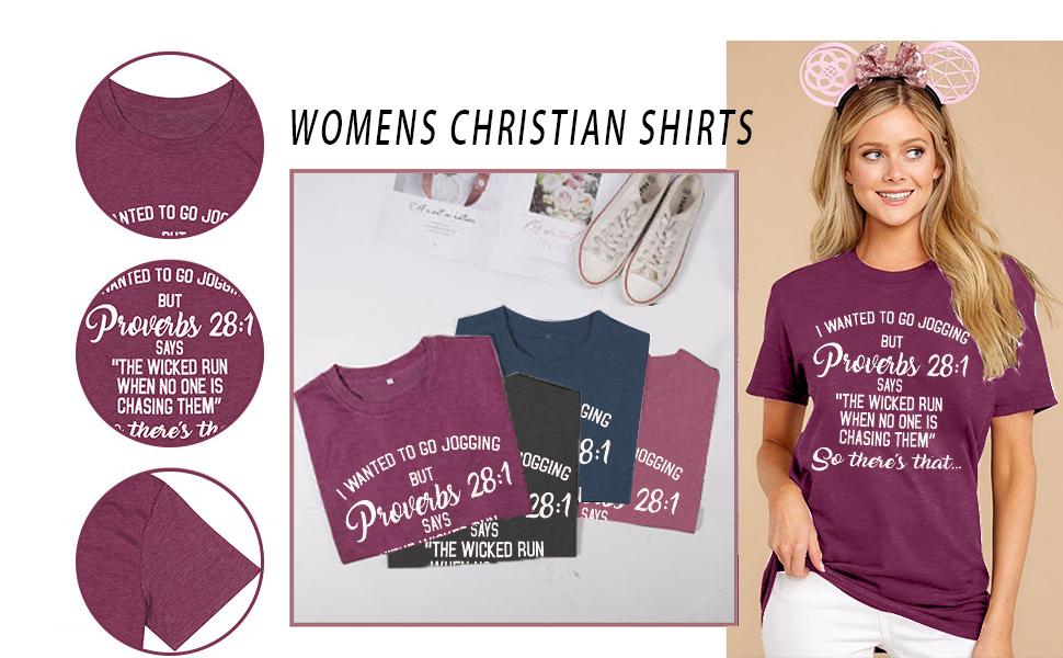 I Wanted to Go Jogging but Proverbs 28:1 Says Shirts