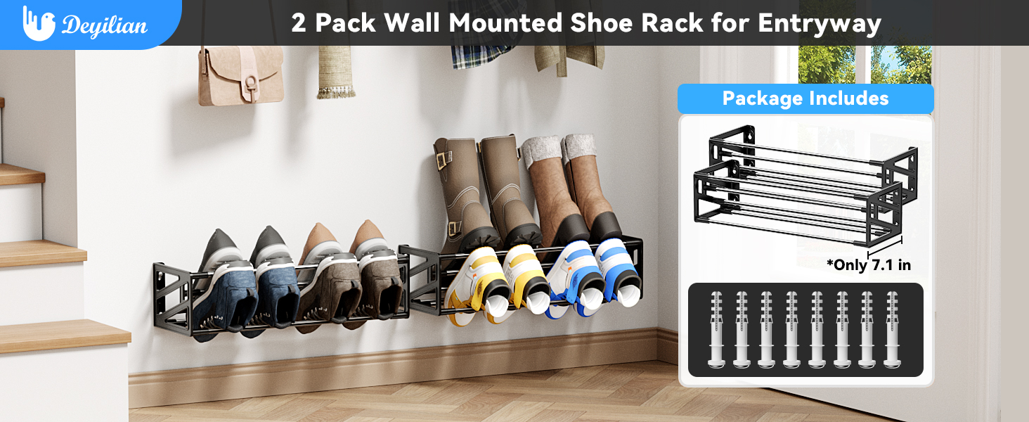 wall shoe rack  wall mounted mount shoe rack hanging shoe organizers over door shoe holder 