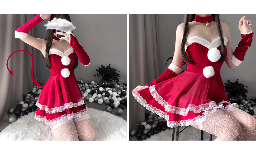 サンタコスプレ