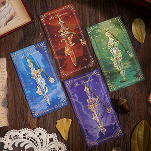 4pcs Fantacy Sword Bookmarks