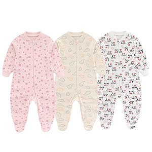 Unisex Babies' Cotton Footed Sleep