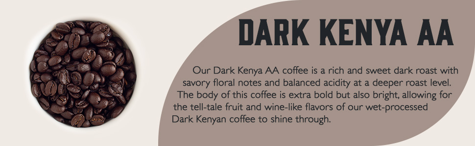 Dark Kenya AA description