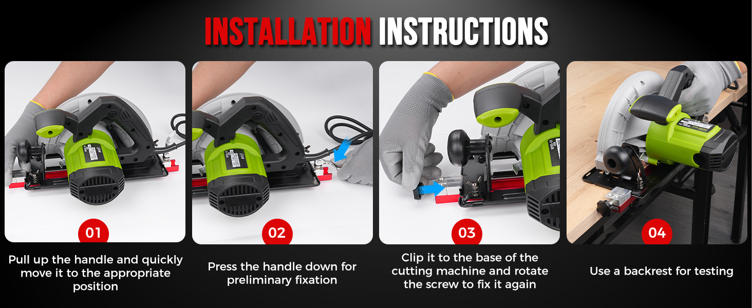 Circular Saw Edge Guide Rail 