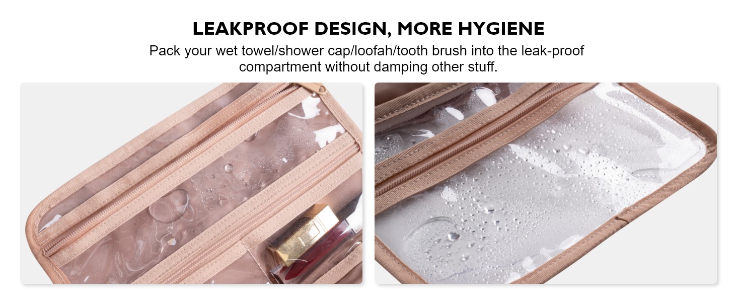 Everfun Hanging Travel Toiletry Bag for Women