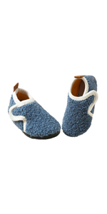 FeelMeStyle Toddler House Slippers Baby Boys Girls Indoor Home Cozy Lightweight Non-Slip Shoes