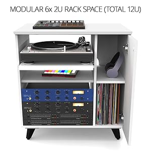 Amazon.com: Glorious Modular Side Rack White : Musical