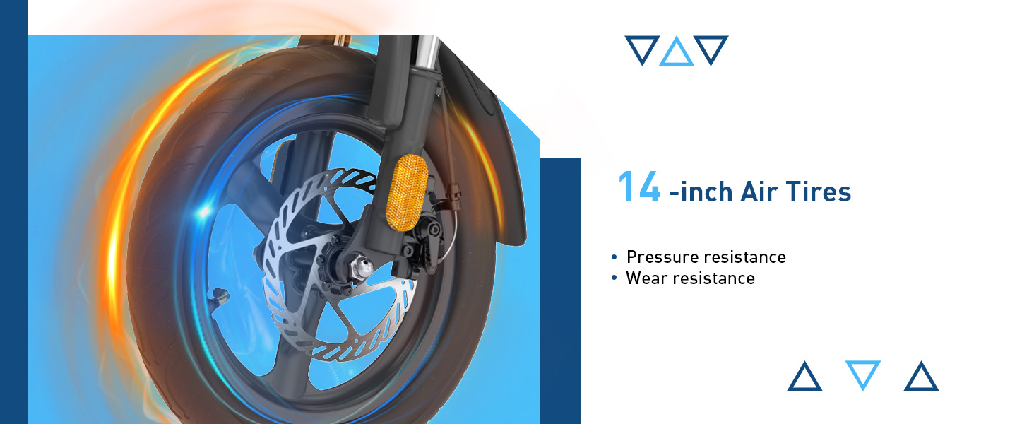 Folding electric bike