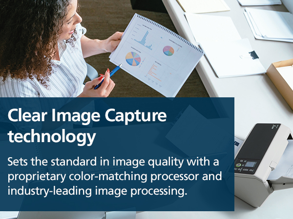 ricoh document scanner with clear image capture technology