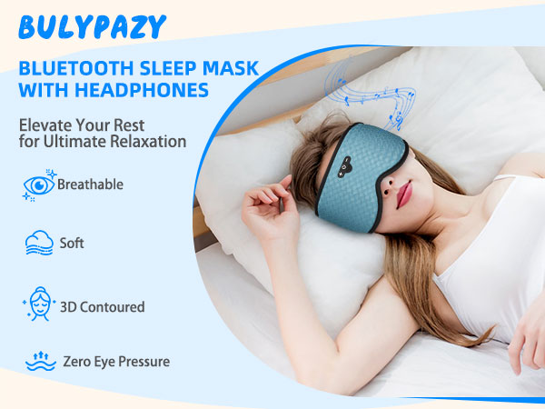 【ワイミ】TherabodySleepMask Therabody - SleepMask with Vibration Therapy - Blue | eBay
