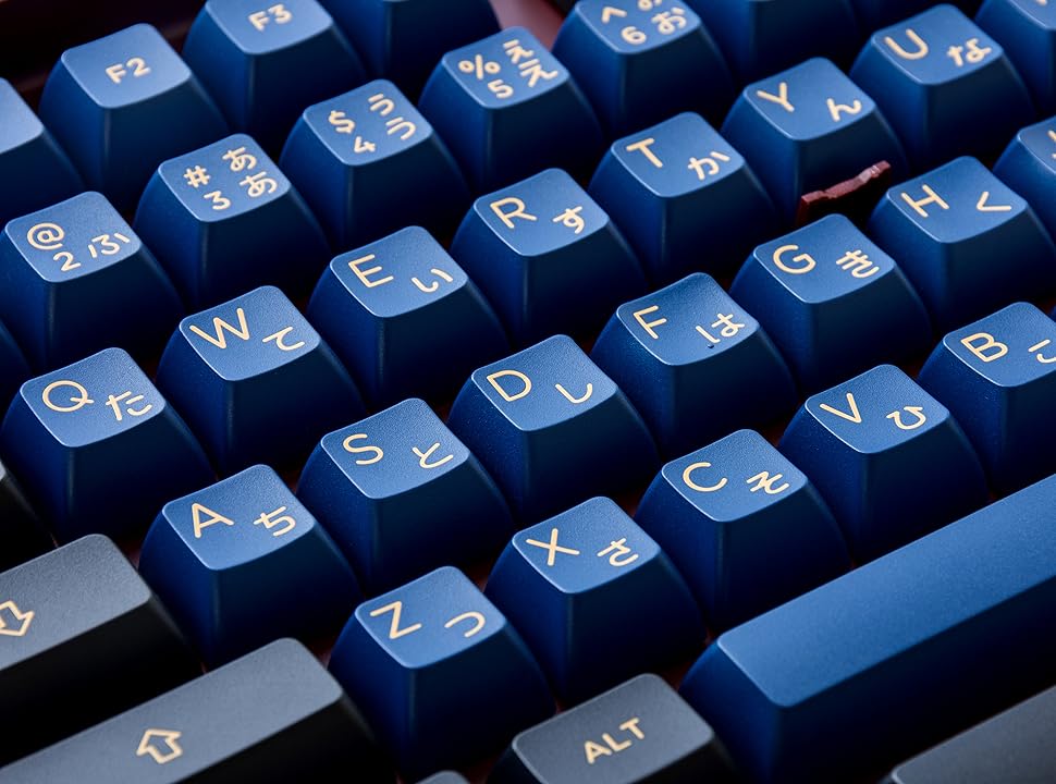 YUNZII AKKO Wave 226 Keycaps for Mechanical Keyboard with