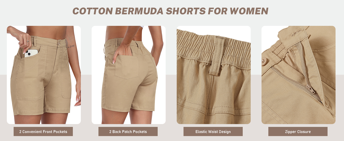 women cargo shorts