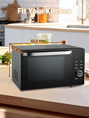 combination microwave oven and grill