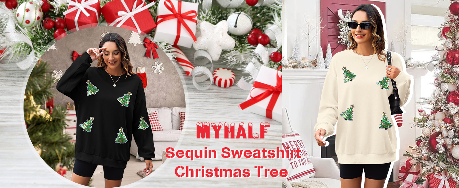 womens christmas sweatshirt