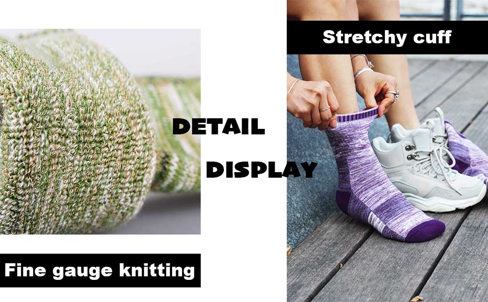 Womens-Hiking-Walking-Socks-5WS204A+-Detail-Display