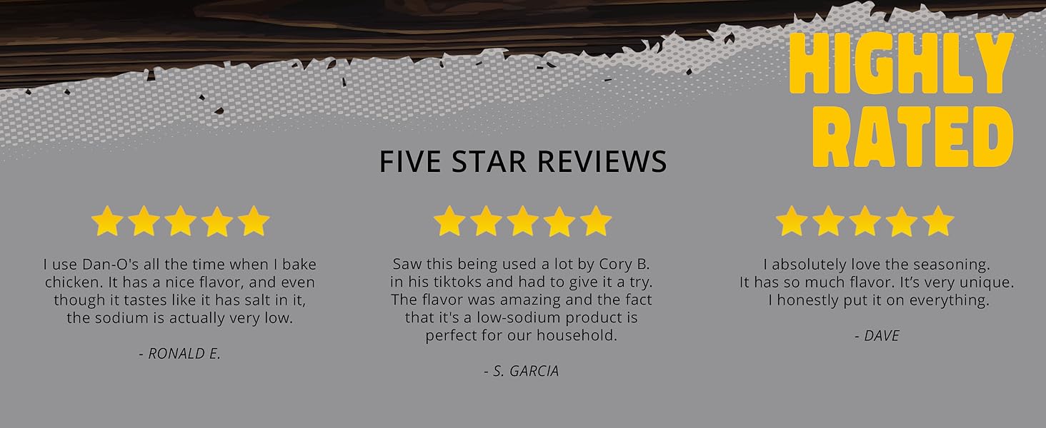 five star reviews