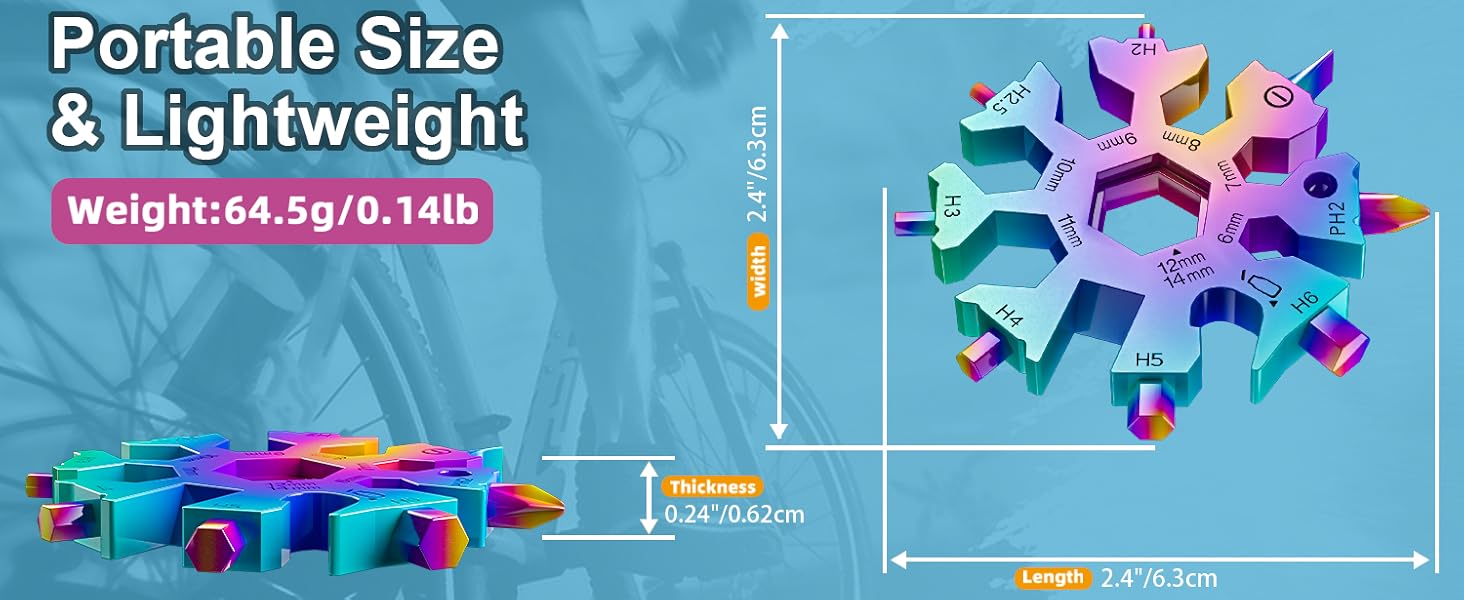 snowflake multi-tools-colorful-05l