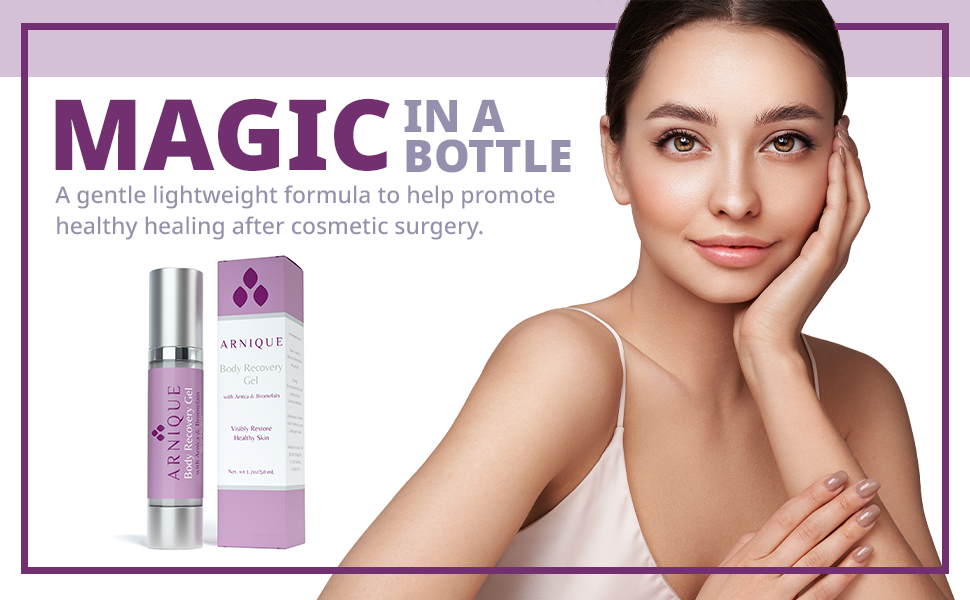 Arnique Body Recovery Gel Arnica Montana & Bromelain in an Aloe Vera Base, Arnica