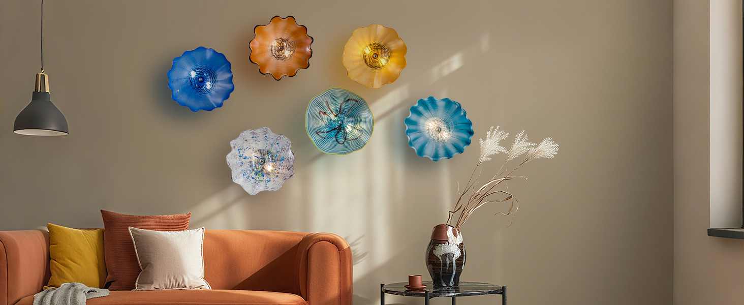 Murano Glass Art Plate