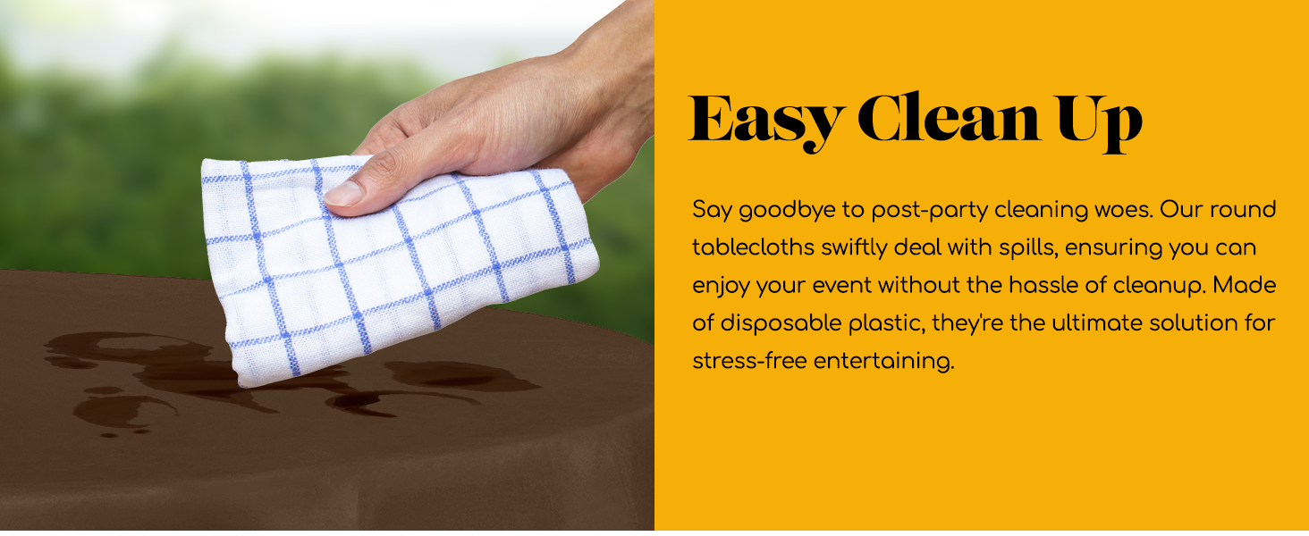 Grandipity Brown 72 Pack Premium Disposable Plastic