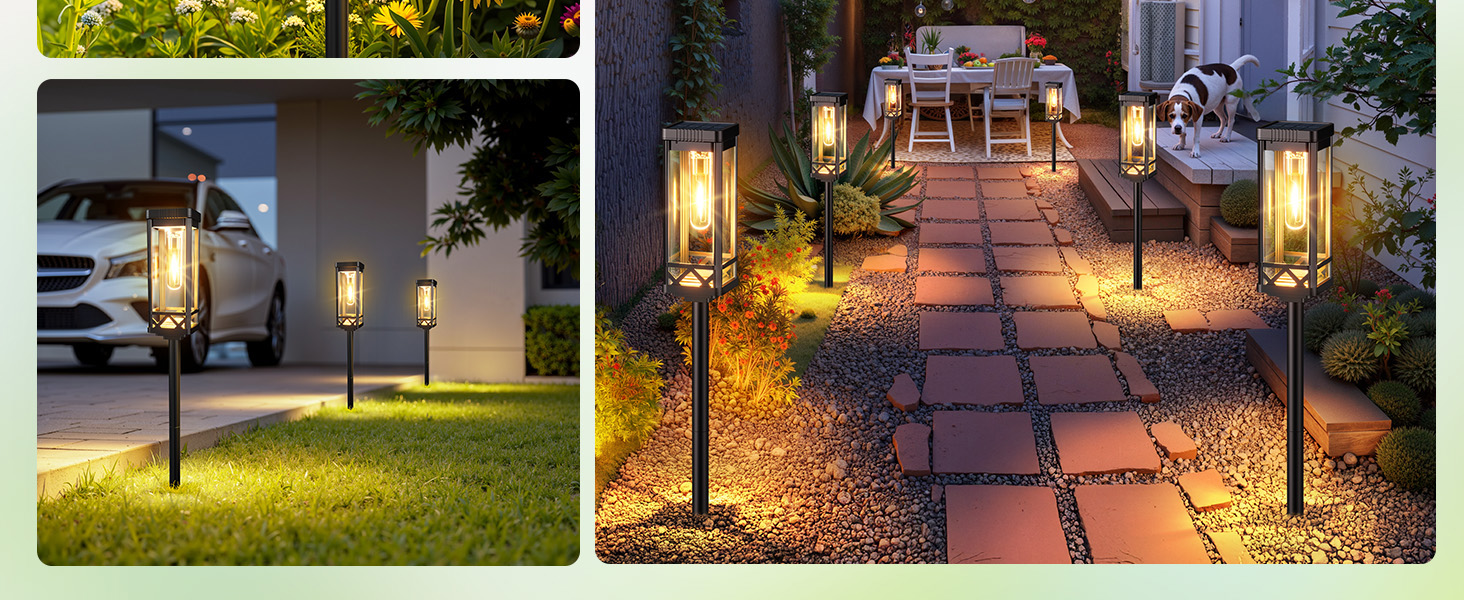 outdoor solar lights for yard