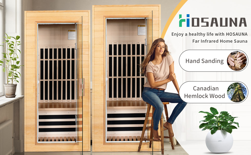 Far Infrared Home Sauna with HOSAUNA