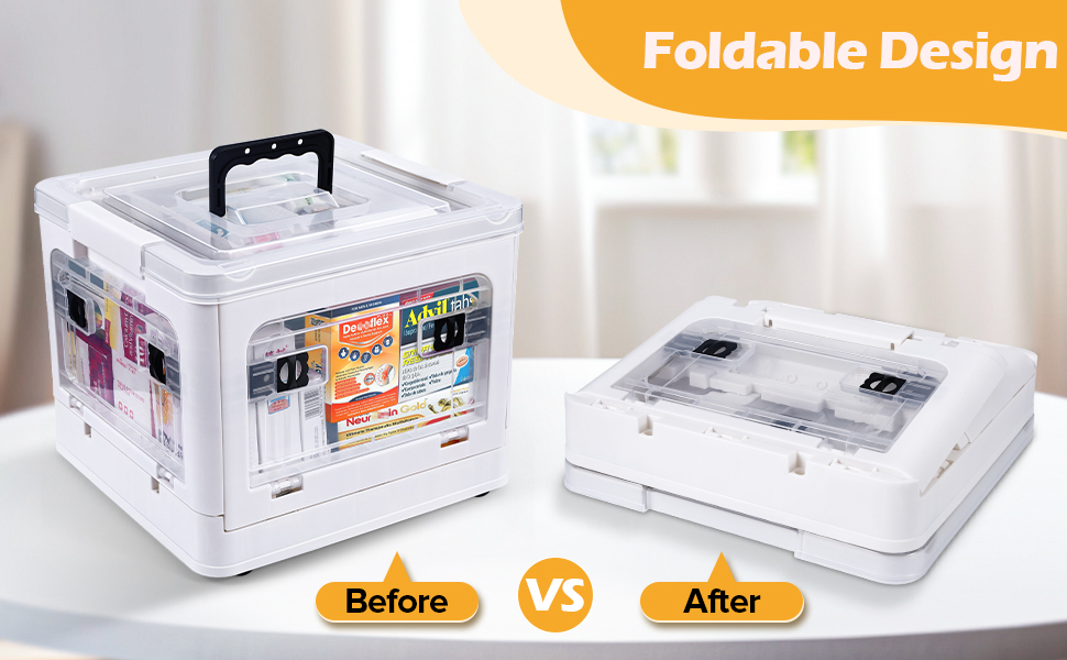 medicine box organizer storage