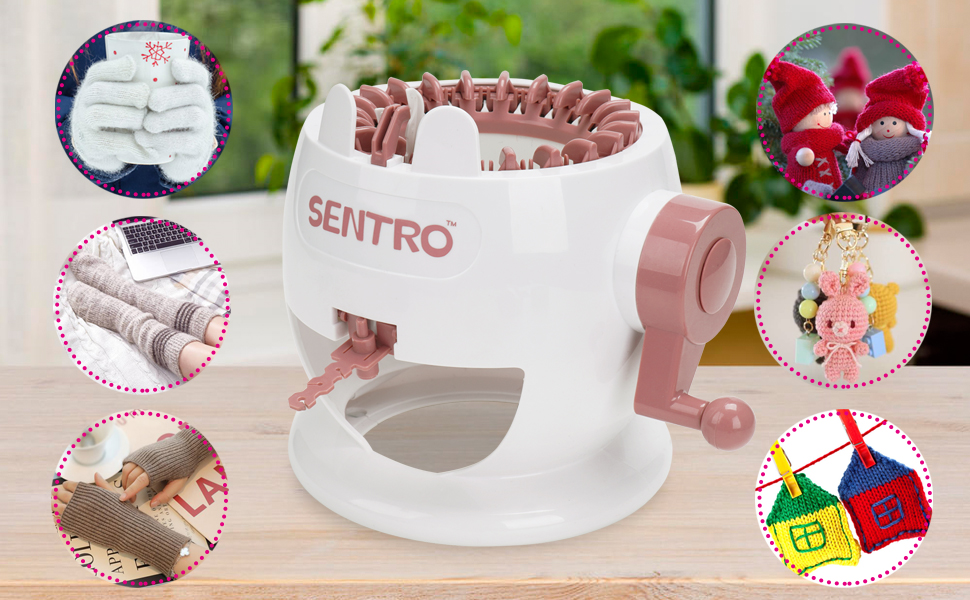 Knitting machine 22needle knitting machine, smart rabbitshaped loom