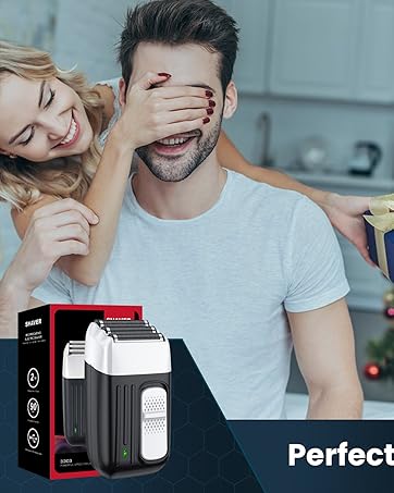 Electric Razor for Men - Foil Shaver for Beard & Head
