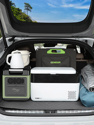 Amazon.co.jp: YINO life 車載冷蔵庫 30L 大容量 -20℃～10℃ 温度