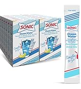 Sonic Singles To Go Powdered Drink Mix, Ocean Water, 6 Sticks Per Box, 12 Boxes (72 Sticks Total)