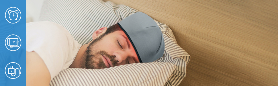 sleep timer nfrared red light therapy hat cap blood circulation relieve pain devices eyes sleeping