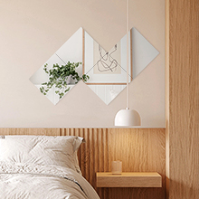 14"x12" Home Gym Mirror Wall-Mounted Gla... 16 wall mirror