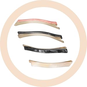 Barrettes à cheveux nacrées dessange