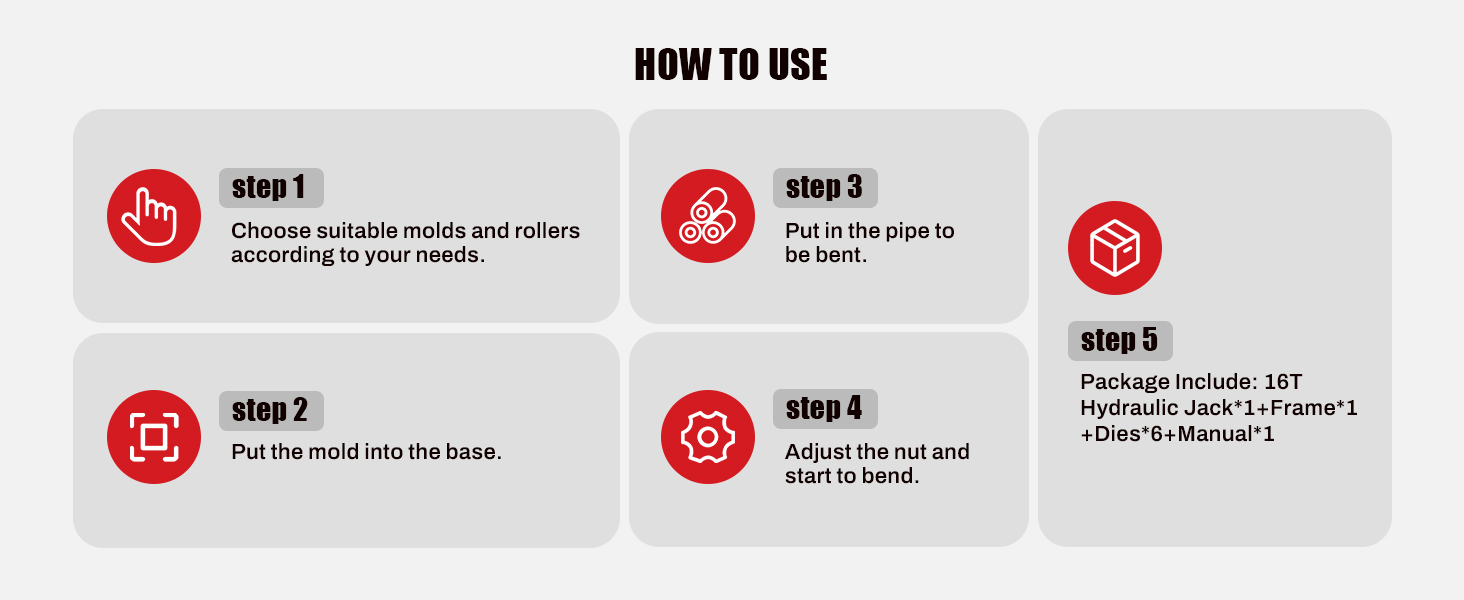 Hydraulic Pipe Bender