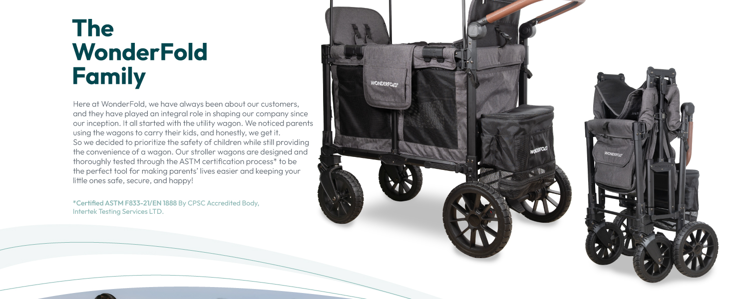 WONDERFOLD W2 Luxe Pro Stroller Wagon