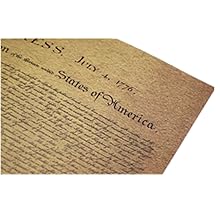 Amazon.co.jp: オシャレな インテリアに レプリカ風 アメリカ独立宣言