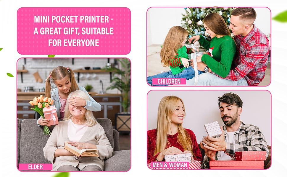 Kravit mini pocket printer