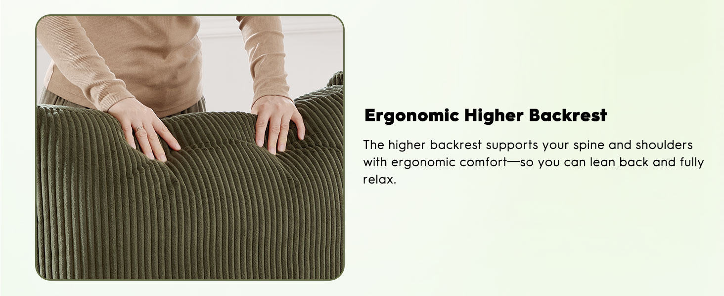 Deep Seat Corner Couch