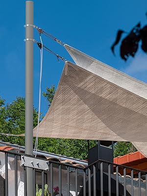 shade sail poles
