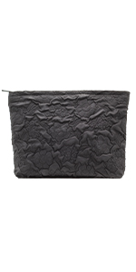 flower black pencil bag