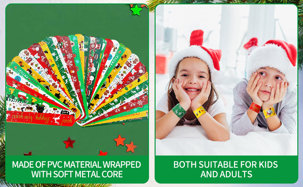 96 PCS Christmas Party Favors for Kids Bulk，Treats Bags