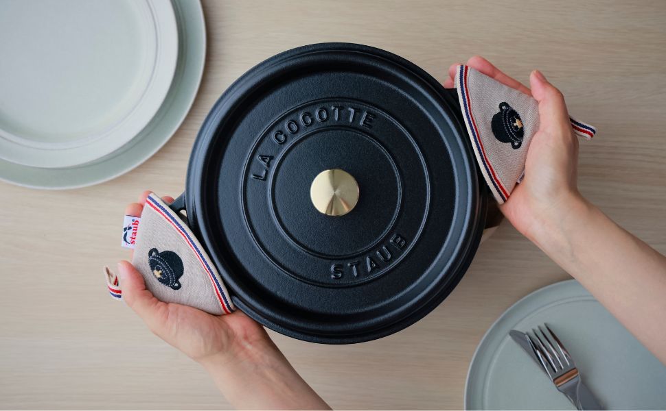 Amazon.co.jp: staub ストウブ 「 ノブミトン チェリー 2個