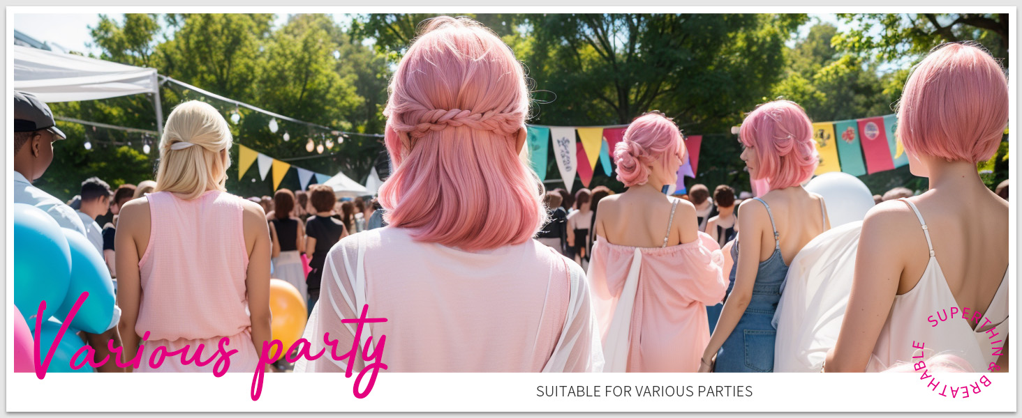 Fandamei Nylon Wig Caps, 4 Pieces Stocking Wig Caps for